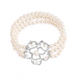 Ottaviani - Bracciale con perle di vetro. 500304B