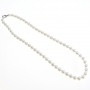 Arteregalo - Collana perle 10 mm lunghezza cm  60 con chiusura argento 925.