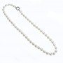 Arteregalo - Collana perle 10 mm lunghezza cm 50 con chiusura argento 925.