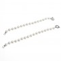 Arteregalo - Bracciale perle 10 mm lunghezze cm 18 e 19 con chiusura argento 925.