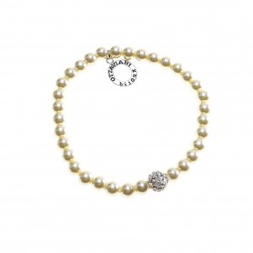 Ottaviani - Bracciale con perle e strass. Art. 500425B