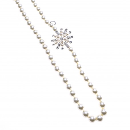 Ottaviani - Collana con perle e cristalli. 500288C
