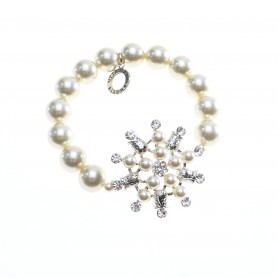 Ottaviani - Bracciale con perle e cristalli. 500288B