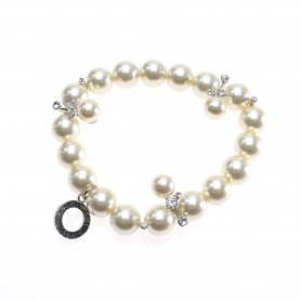 Ottaviani - Bracciale con perle e cristalli. 500309B