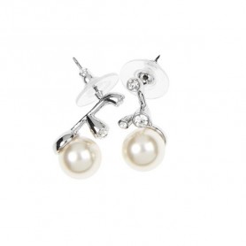 Ottaviani - Orecchini con perle e cristalli. 500309O