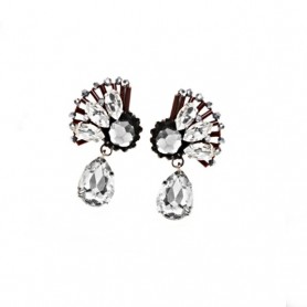 Ottaviani - Orecchini perle bijoux, cristalli, perline e strass. 500529O