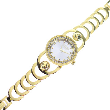 Versus - Orologio quarzo donna con cassa acciaio dorata mm 32. SCG18