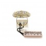 Ottaviani - Anello con perline e cristalli. 50860