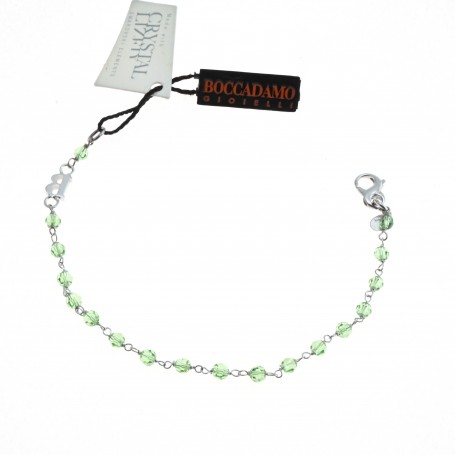 Boccadamo - Bracciale argento 925 con cristalli swarovski.