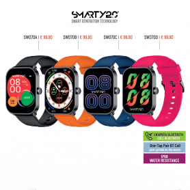 Smarty 2.0 - Smartwatch con schermo super amoled. Selezionare colore.