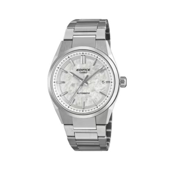 Casio - Orologio automatico uomo quadrante argento EFK-1100-7A