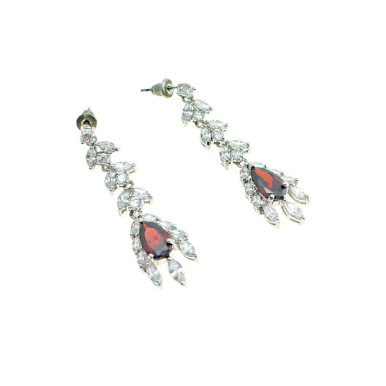 Ottaviani - Orecchini con zirconi e cristalli. 490343