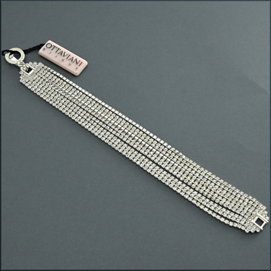 Ottaviani - Bracciale multifilo con strass. 470319