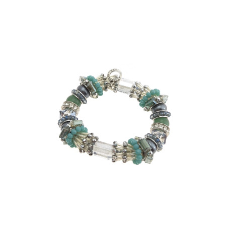 Ottaviani - Bracciale con cristalli e perle.470663