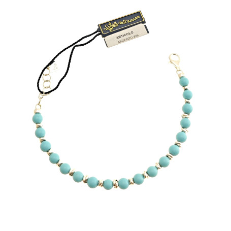 Arteregalo - Bracciale argento 925 con pietre naturali.